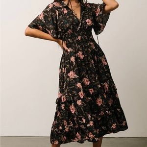 Baltic born floral pattern midi dress